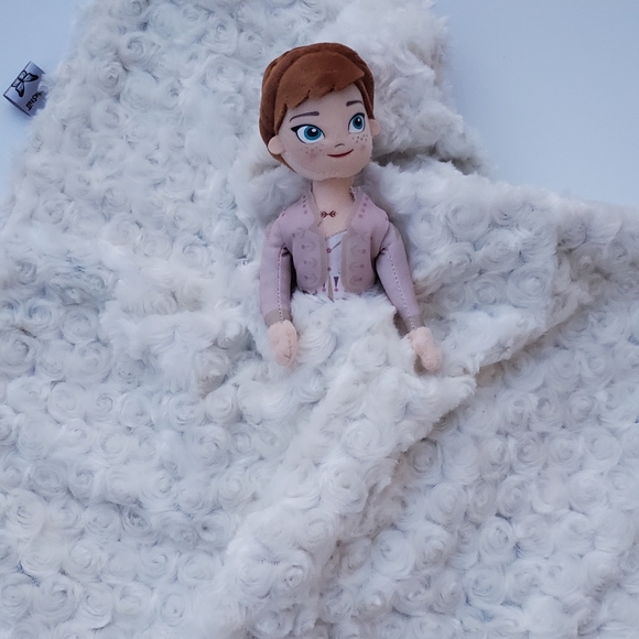Lovey Frozen 2 Anna Plush Security Blanket for Babies /& Toddlers 19x25
